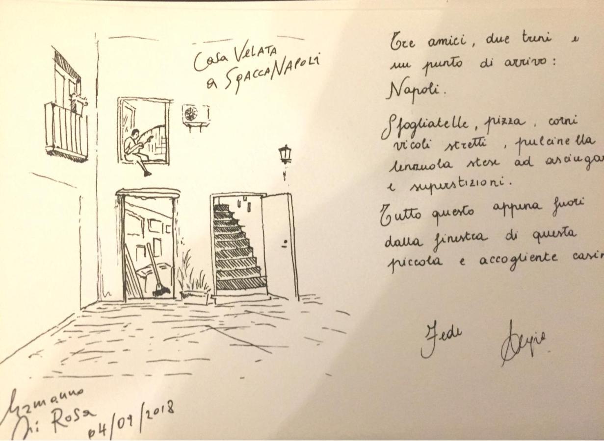 Casa Velata A Spaccanapoli Buitenkant foto